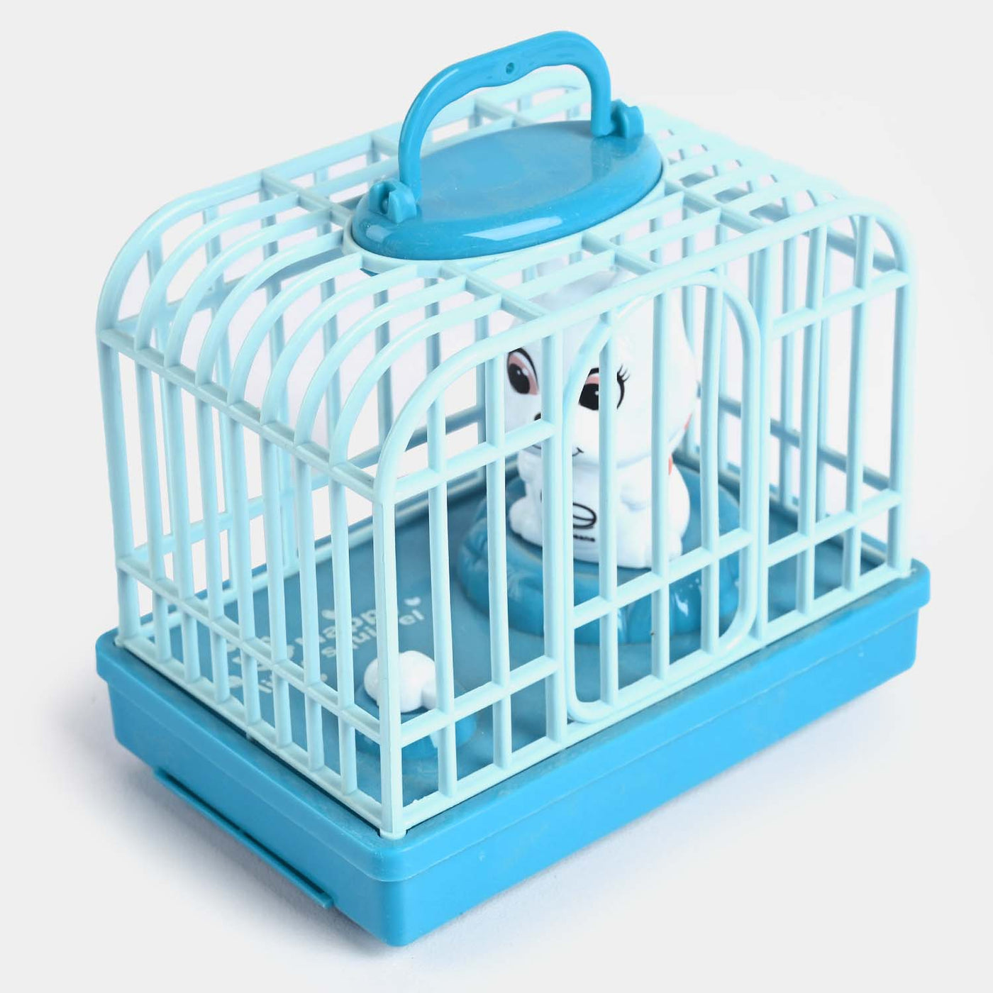 Electrical Voice Dog Cage Toy | Blue