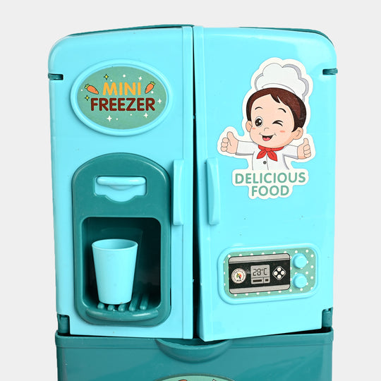 Kitchen Set With Food For Kids