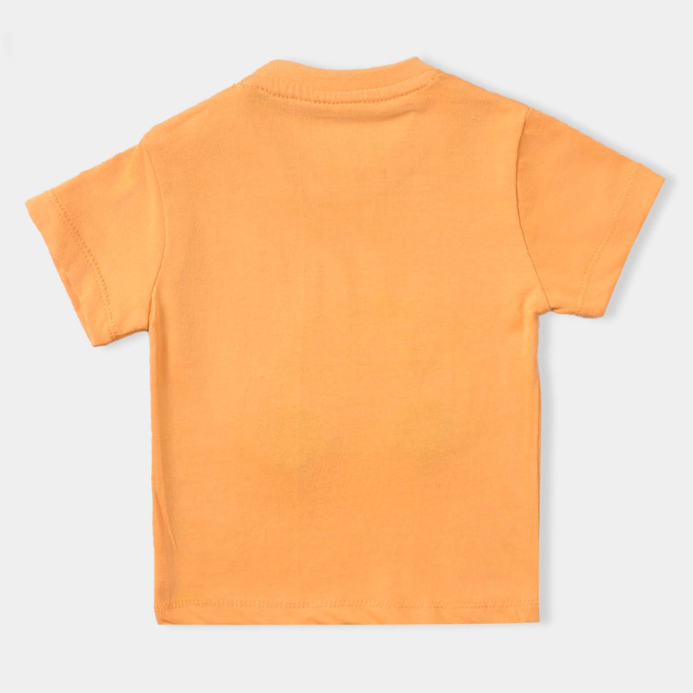 Infant Boys Cotton Jersey Round Neck T-Shirt Next Stop Holidays-B. Marigold