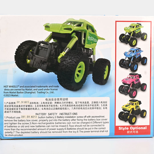 Desert Fighter Bigfoot Climbing Car Toy for Kids