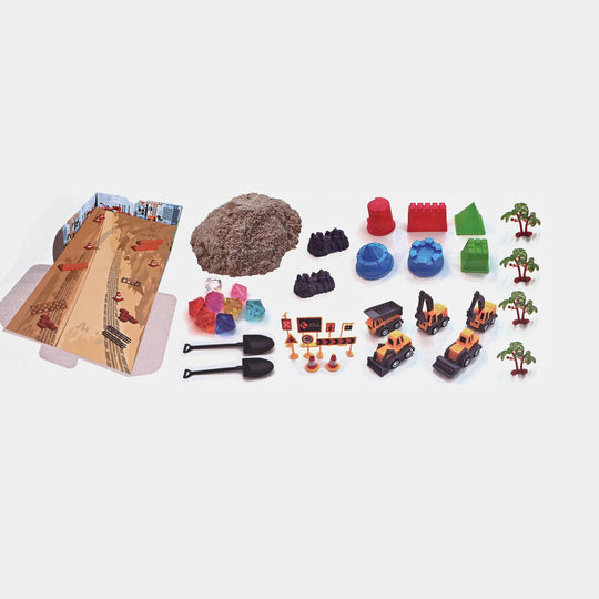 Construction Mining Space Sand Scenery Set