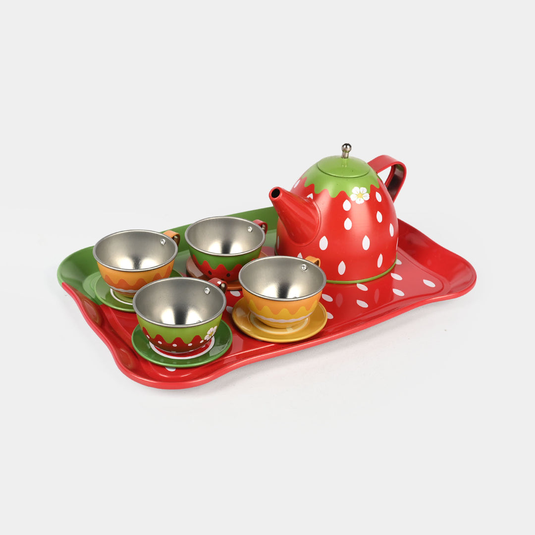 My Tea Party Metal Tea Set - 14 Pcs