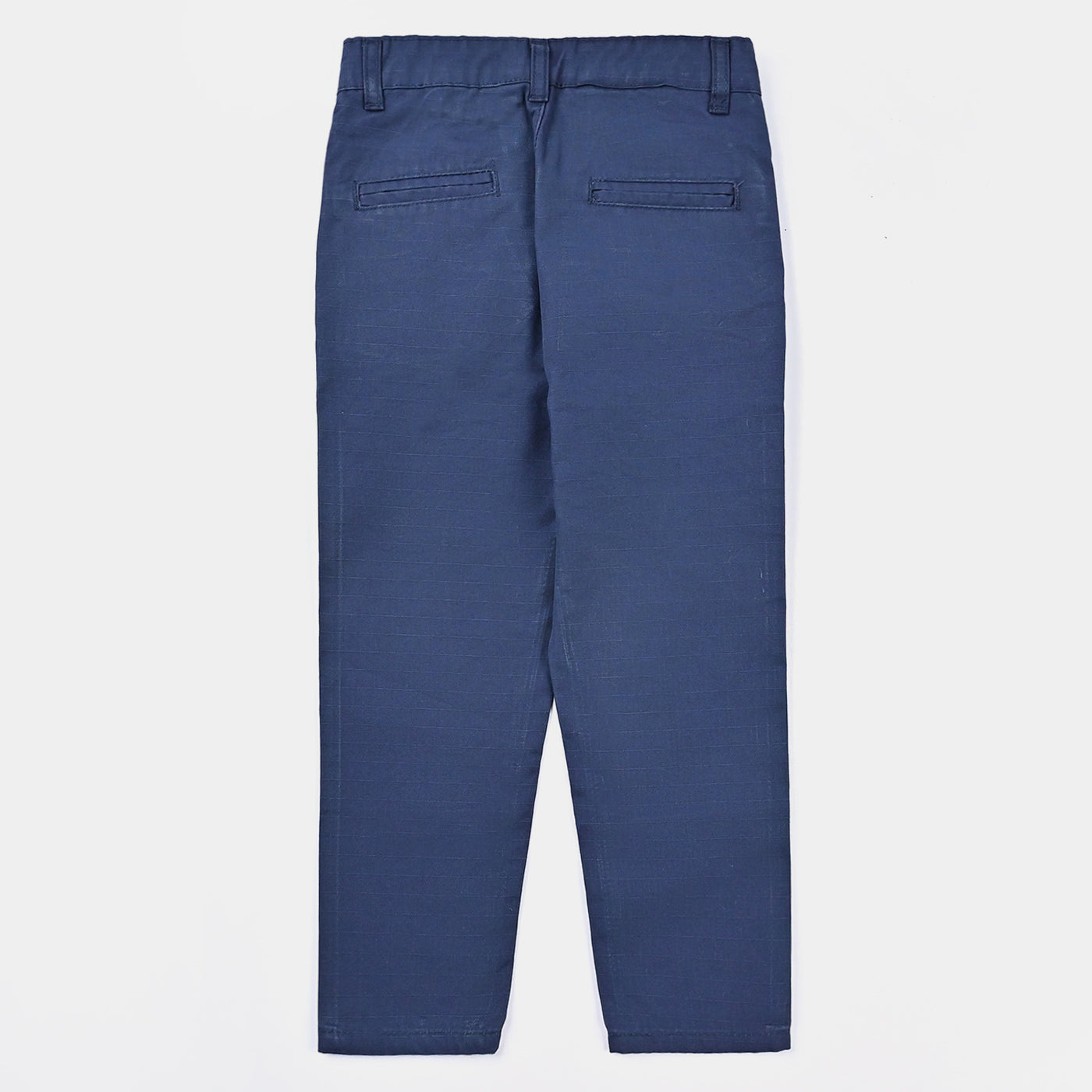 Boys Cotton Pant Solid-Navy Blue