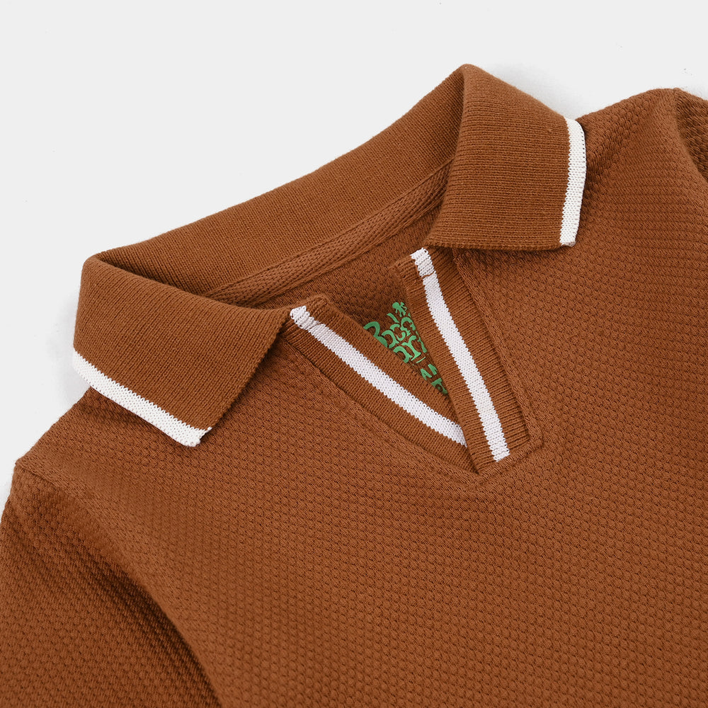 Infant Boys Cotton Polo Happy Summer Days
