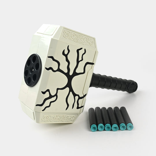Hammer Shape Soft Blaster For Kids
