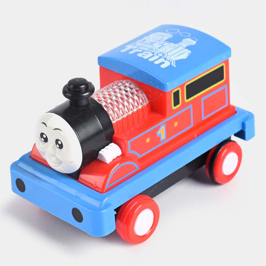 Mini Cartoon Train With Light & Sound For kids