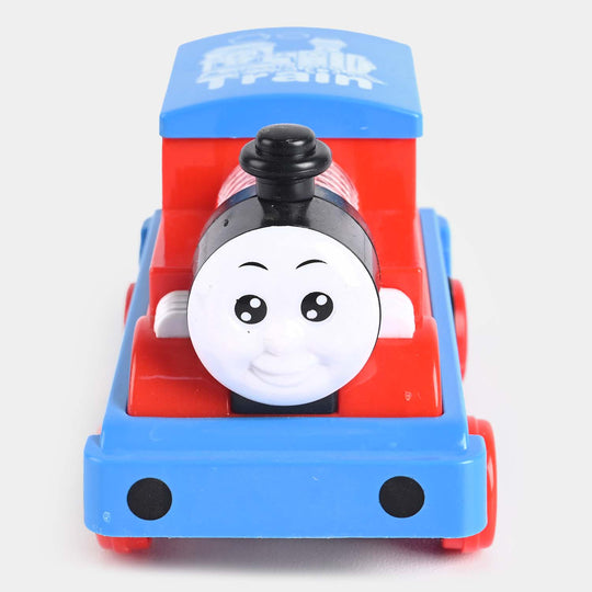 Mini Cartoon Train With Light & Sound For kids