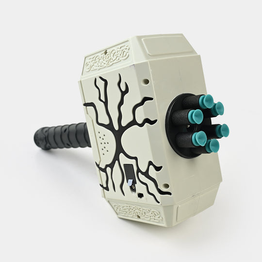 Hammer Shape Soft Blaster For Kids