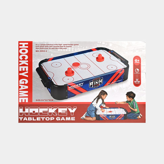 Wooden Ice Hockey Tabletop Game – Fast-Paced Air Hockey Fun!