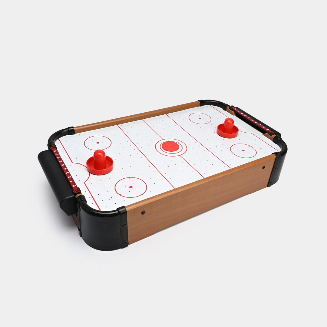 Wooden Ice Hockey Tabletop Game – Fast-Paced Air Hockey Fun!