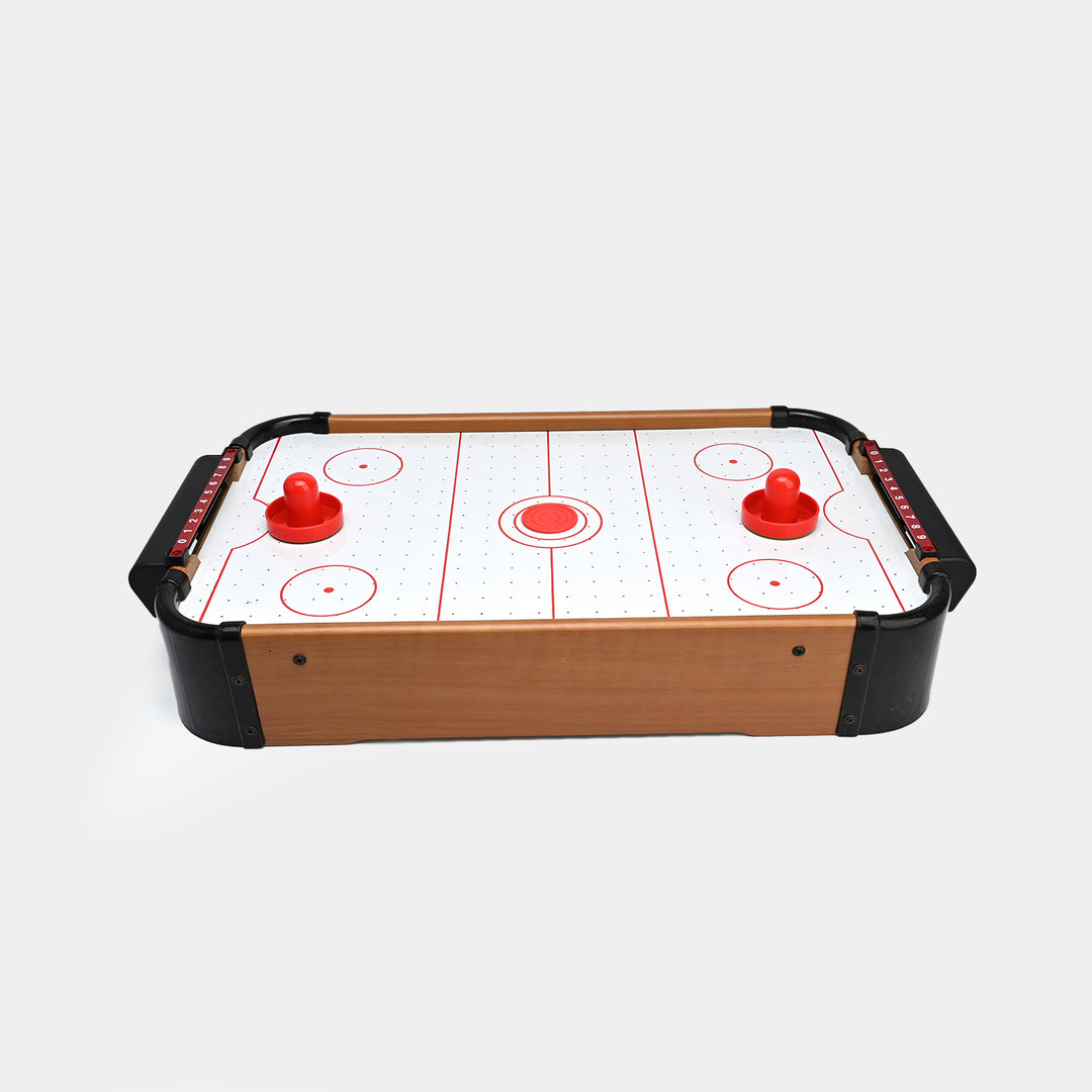 Wooden Ice Hockey Tabletop Game – Fast-Paced Air Hockey Fun!