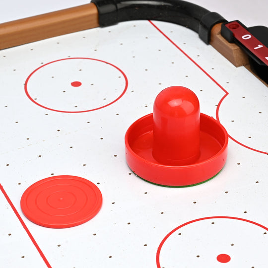 Wooden Ice Hockey Tabletop Game – Fast-Paced Air Hockey Fun!