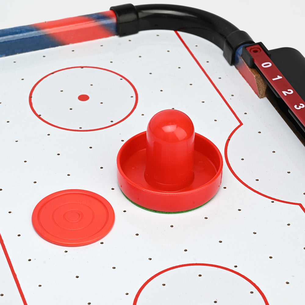 Wooden Ice Hockey Tabletop Game – Fast-Paced Air Hockey Fun!