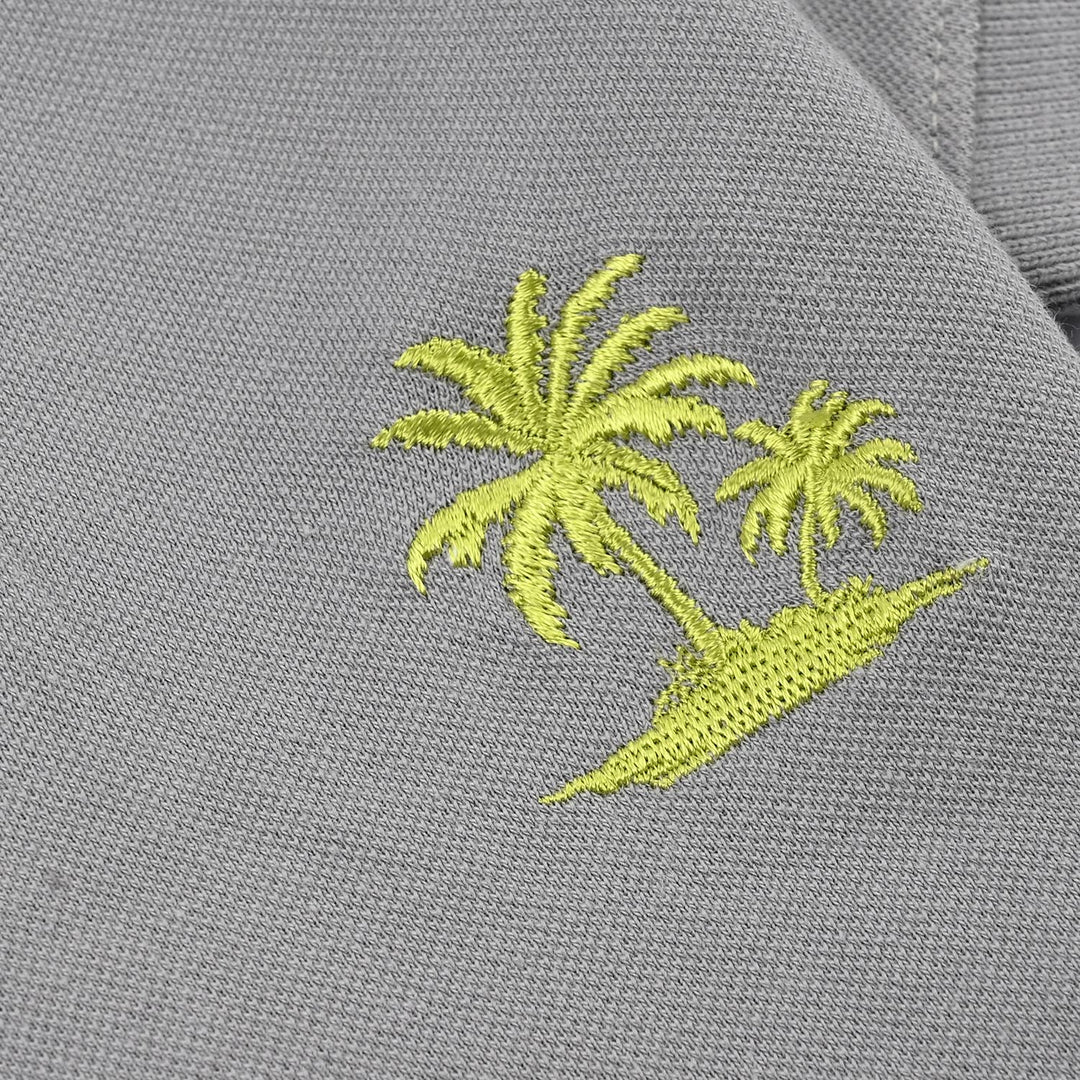 Infant Boys Cotton PK Polo Palm Tree