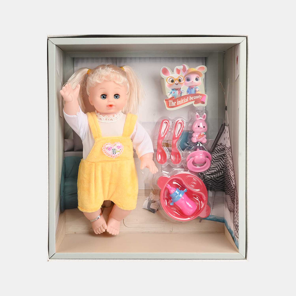14 Inch Movable Eyes Hollow Music Doll