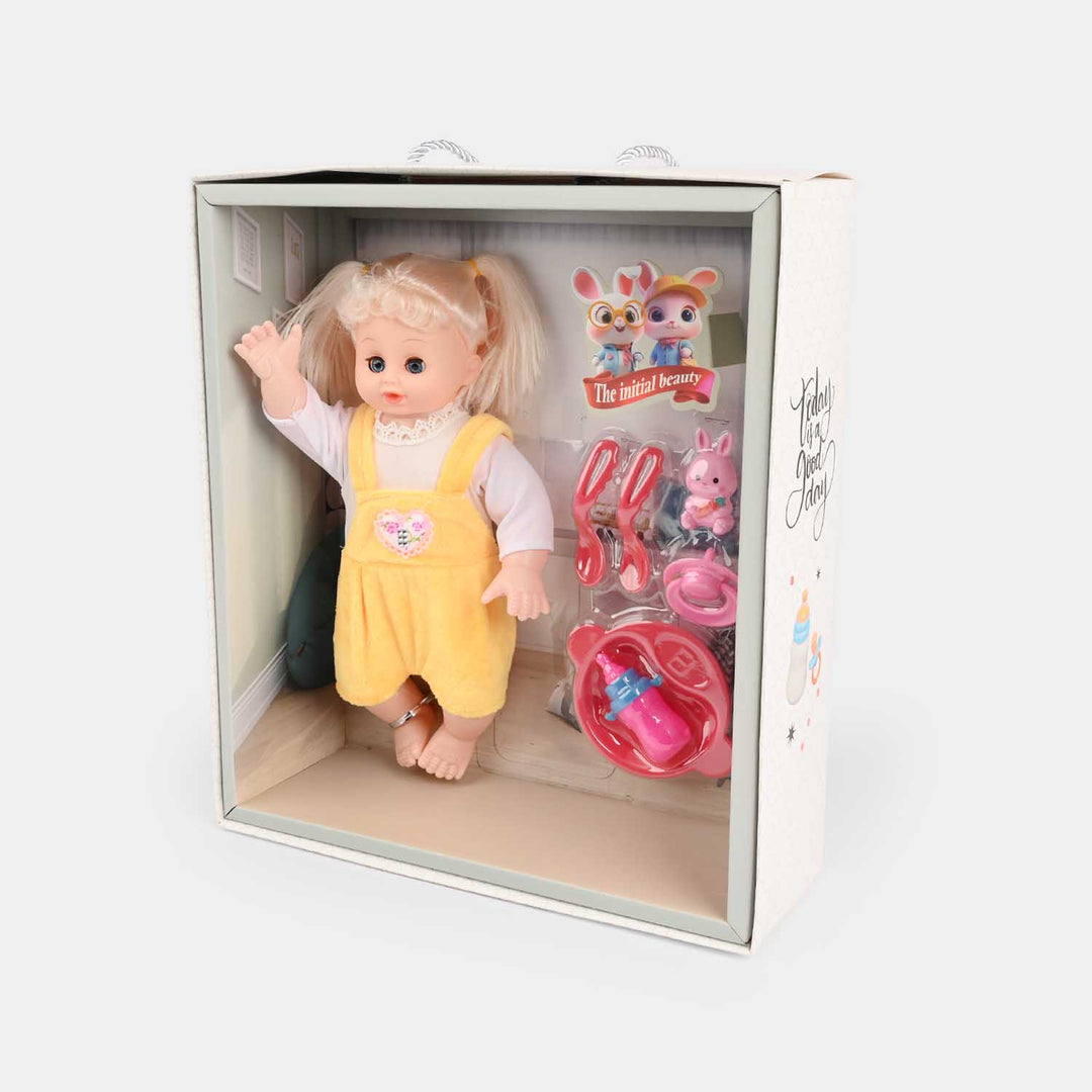 14 Inch Movable Eyes Hollow Music Doll