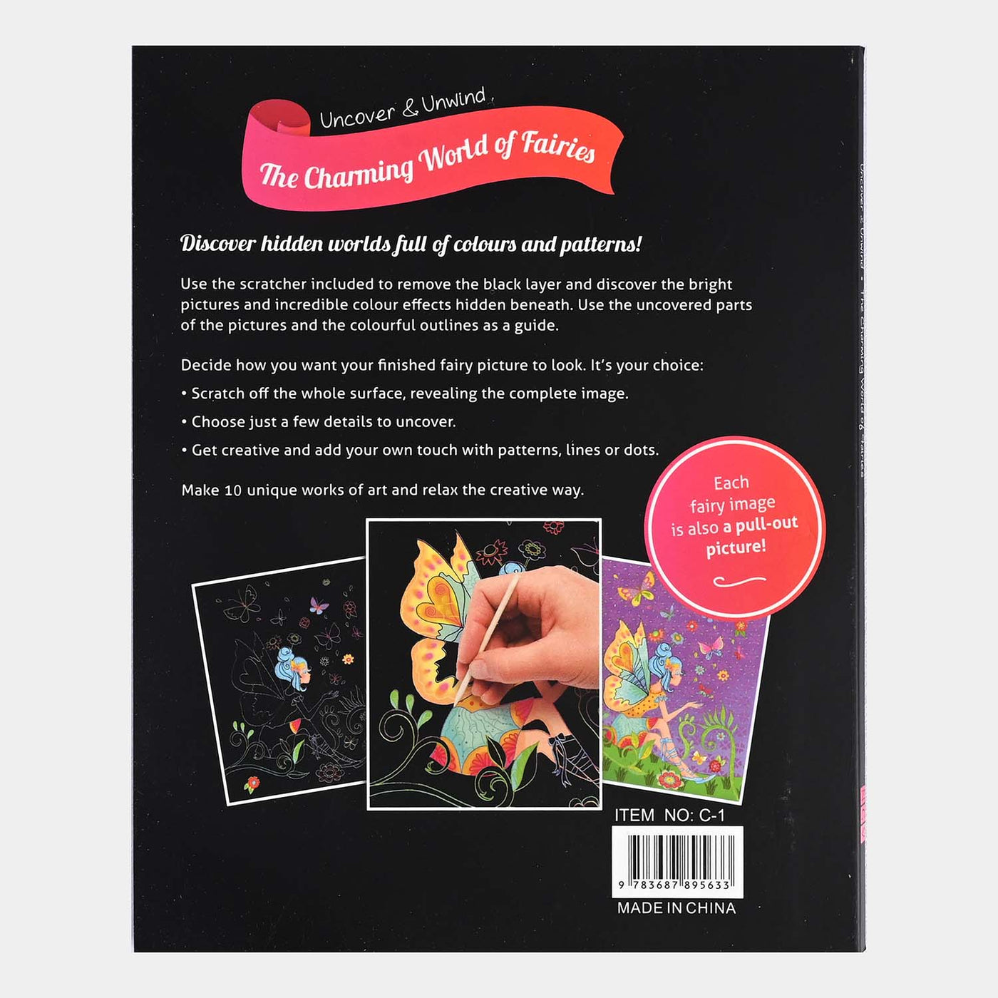 Scratch Art Book For Kids