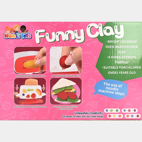 Funny Clay My Toaster Play Set for Kids