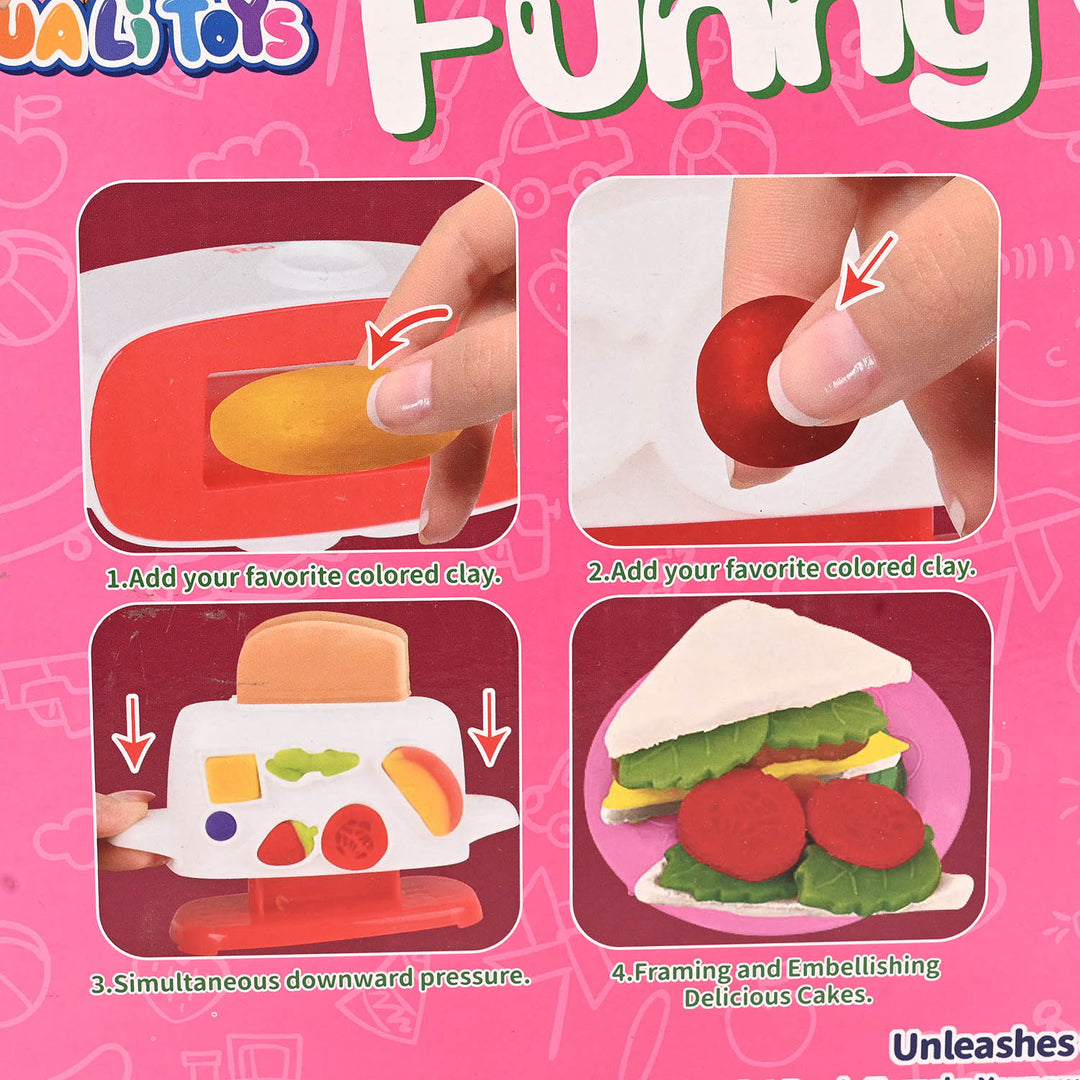 Funny Clay My Toaster Play Set for Kids