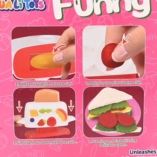 Funny Clay My Toaster Play Set for Kids