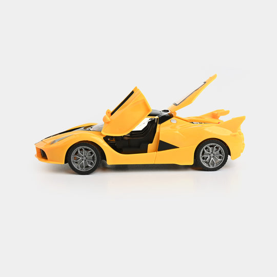 Remote Control Sports X-Racing Model Car With Spray Function