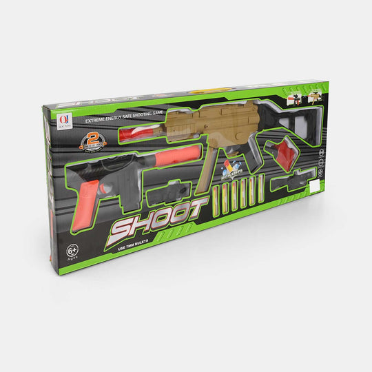 2in1 Soft Bullet & Water Blaster Toy
