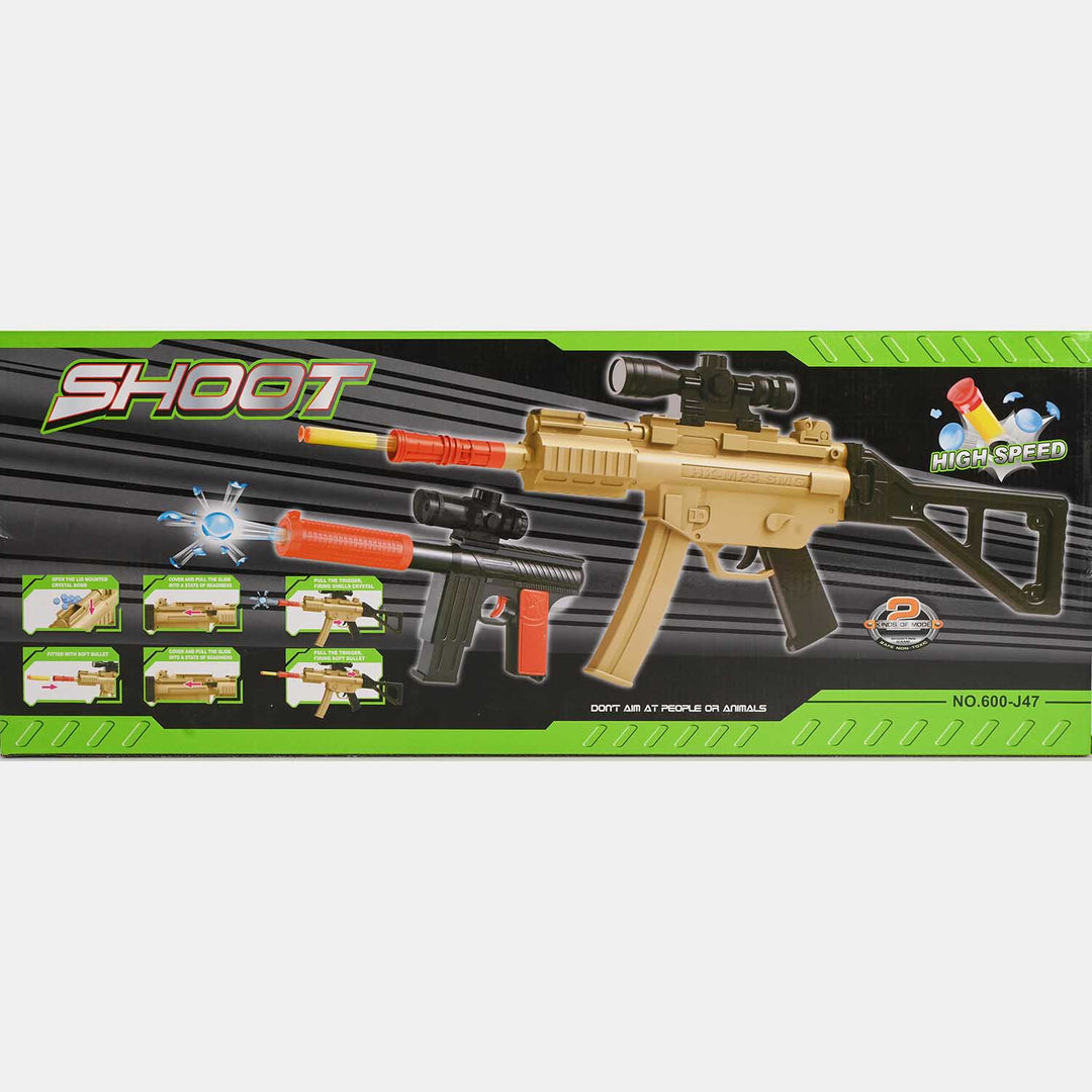 2in1 Soft Bullet & Water Blaster Toy