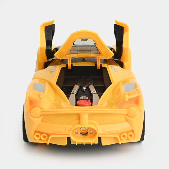 Remote Control Sports X-Racing Model Car With Spray Function