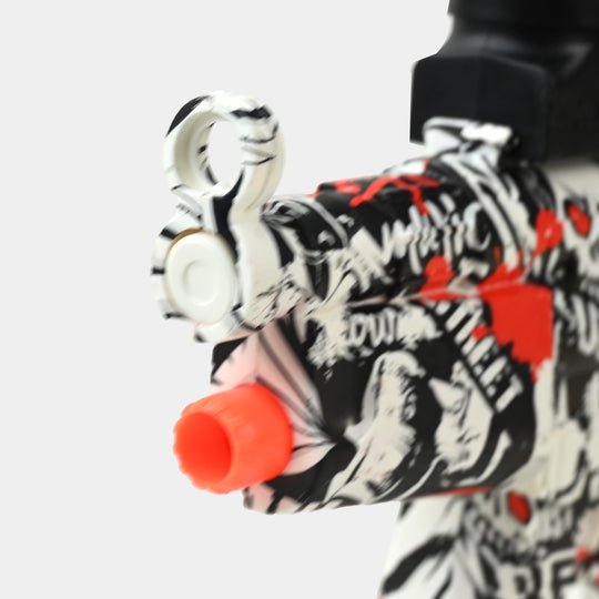 2-in-1 Rechargeable MP5 Gun With Soft Bullets