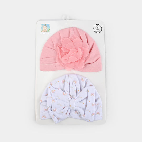 Baby Cap/Hat Knot Pack Of 2