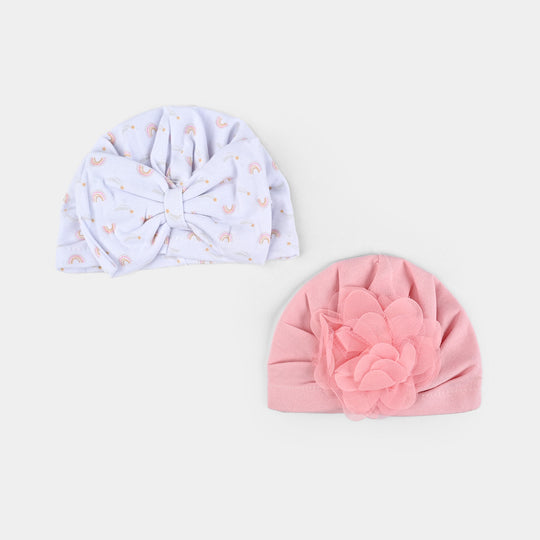 Baby Cap/Hat Knot Pack Of 2