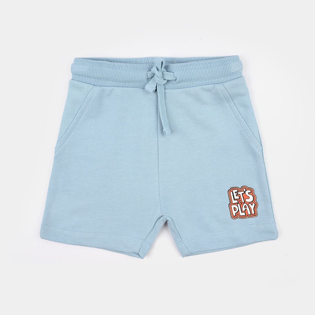 Infant Boys Jersey/Terry Short Let's Play-Summ.Song
