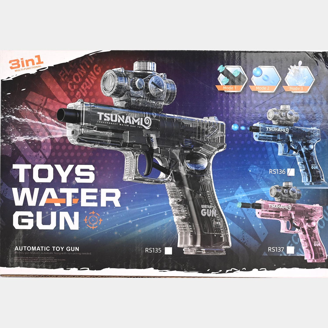 3-in-1 Multi-functional Automatic Blaster Toy for Kids