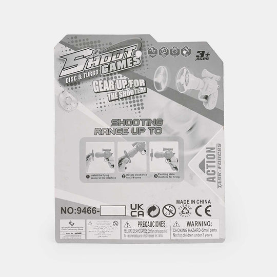 Flying Disc & Launcher Toy