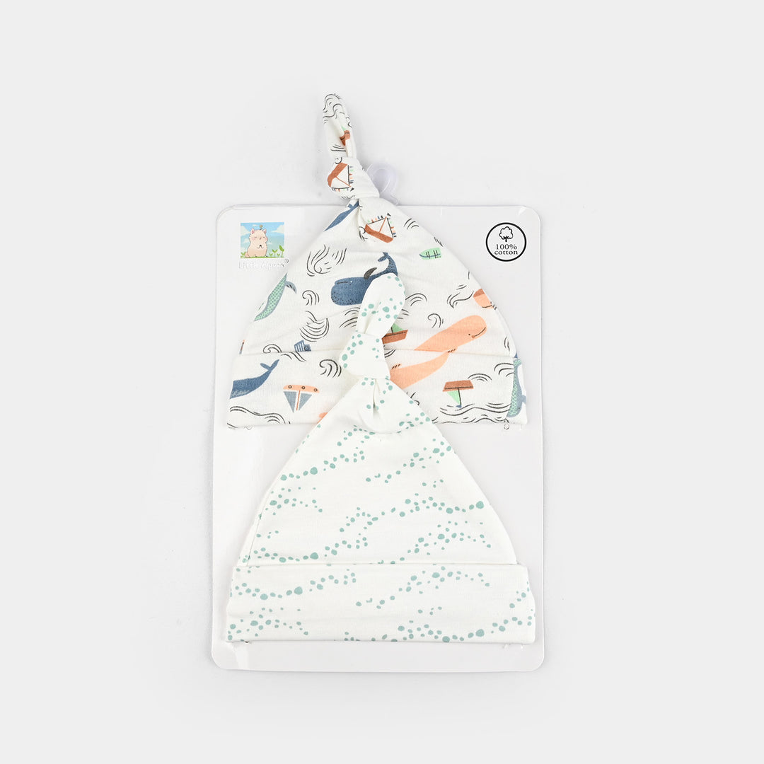 Baby Cap/Hat Knot Pack Of 2