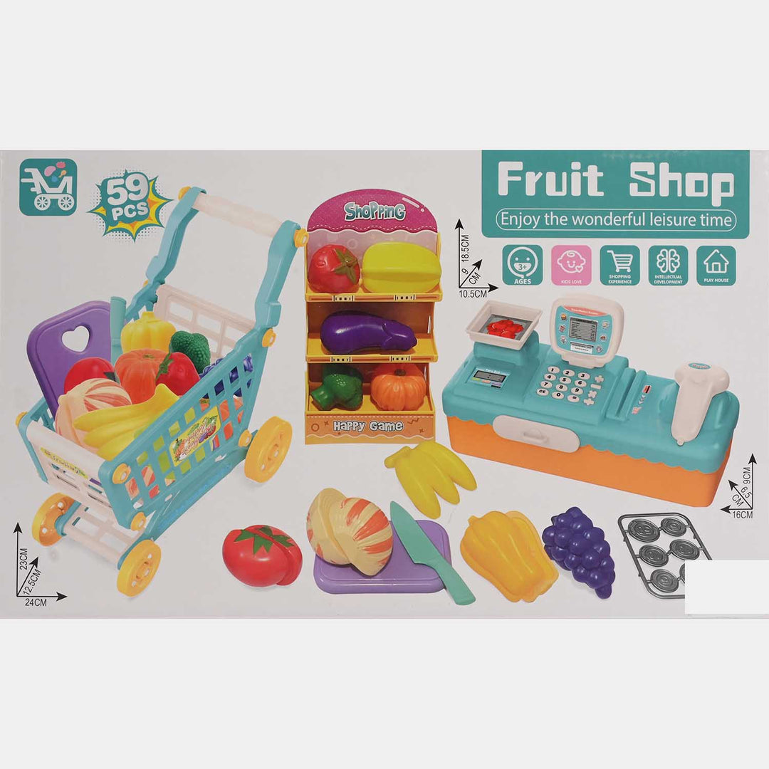 Fruit Shop Supermarket Play Set