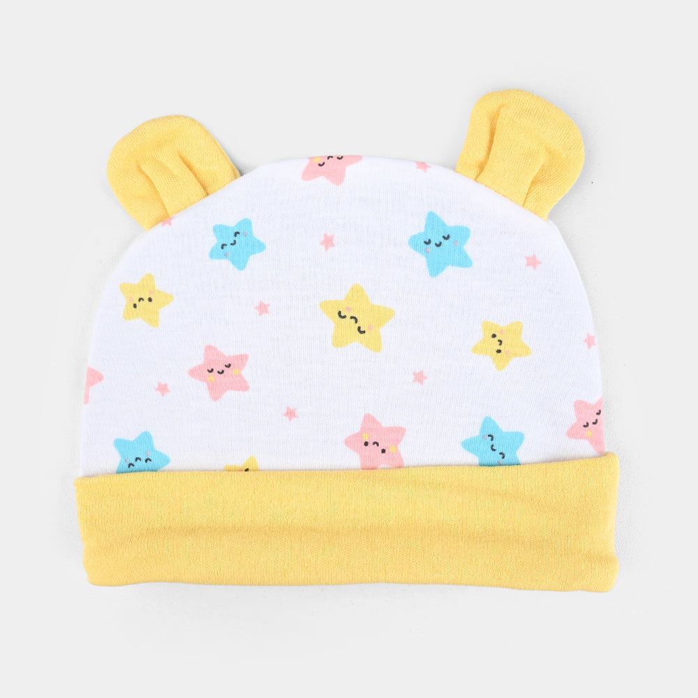 Infant Caps Set - 3Pcs