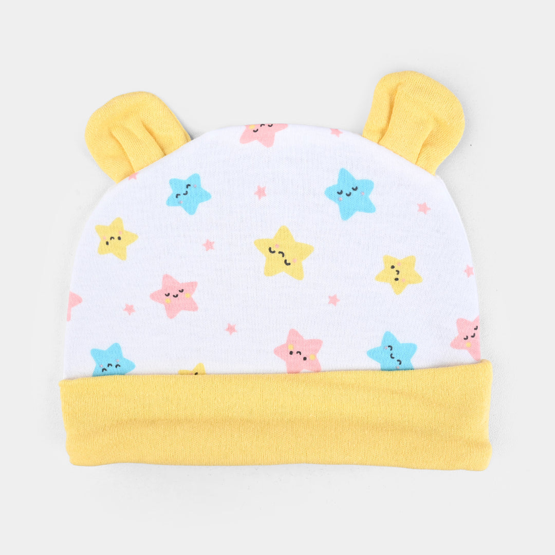 Infant Caps Set - 3Pcs