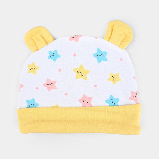 Infant Caps Set - 3Pcs