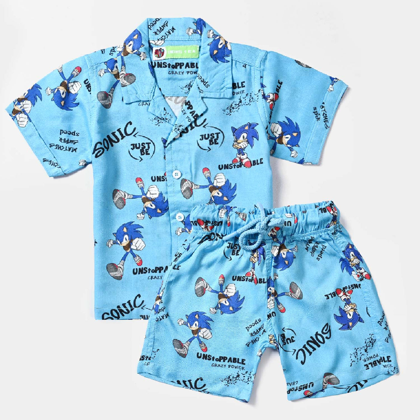 Infant Boys Viscose Suit-LT.Blue