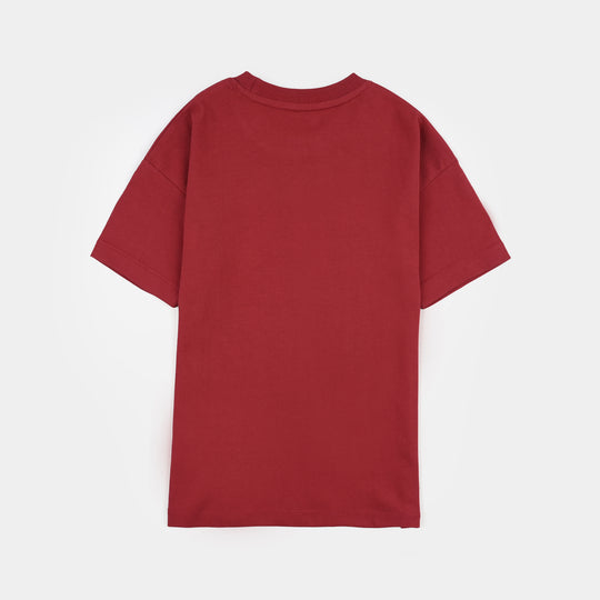 Boys Jersey/Terry 2Piece Suit Game On-Rio.Red