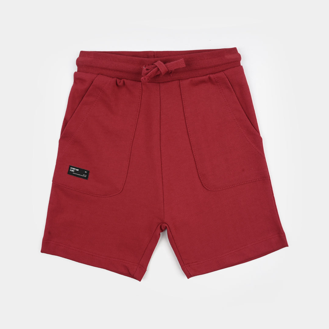 Boys Jersey/Terry 2Piece Suit Game On-Rio.Red