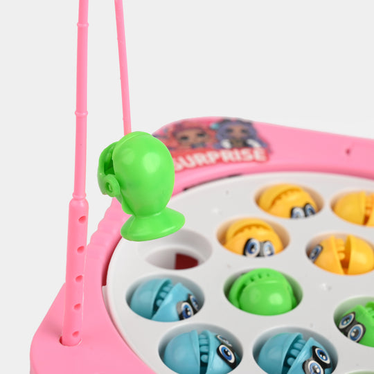Electric Rotating Fishing Game