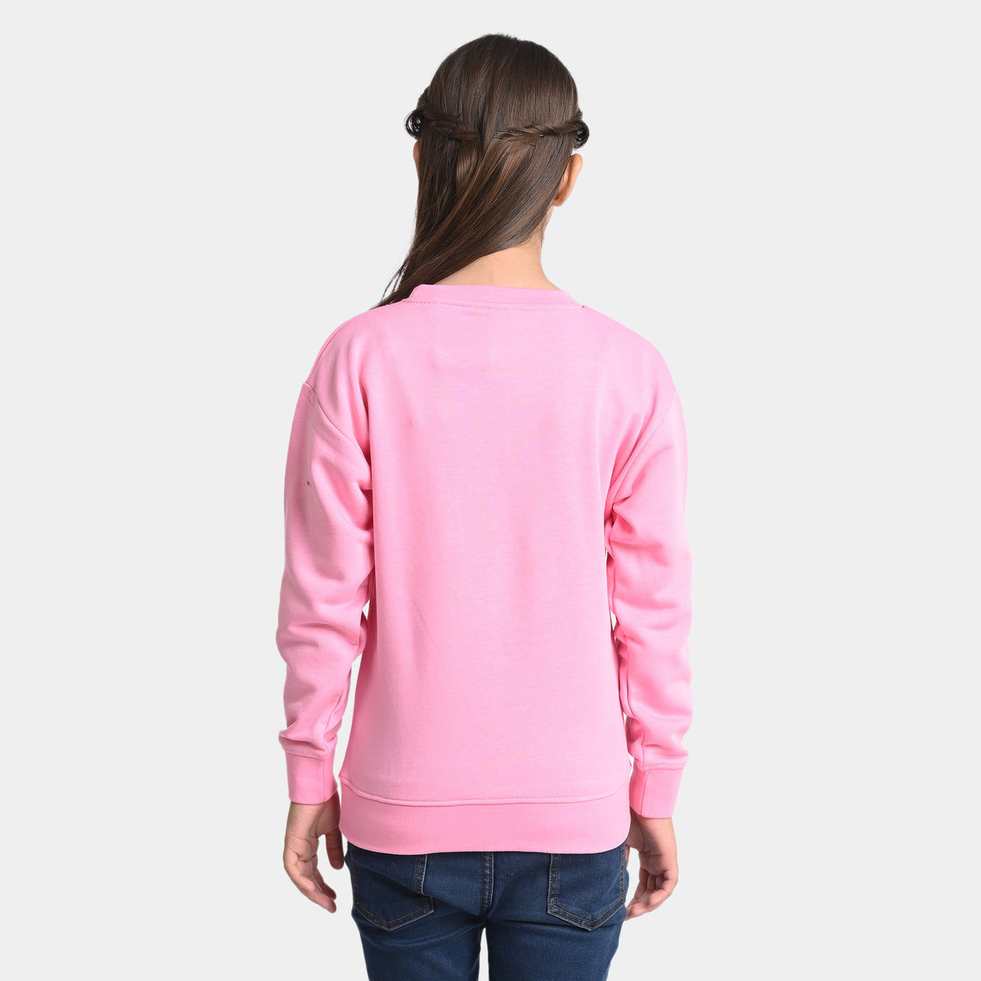 Girls Fleece Sweatshirt Minnie-Pink