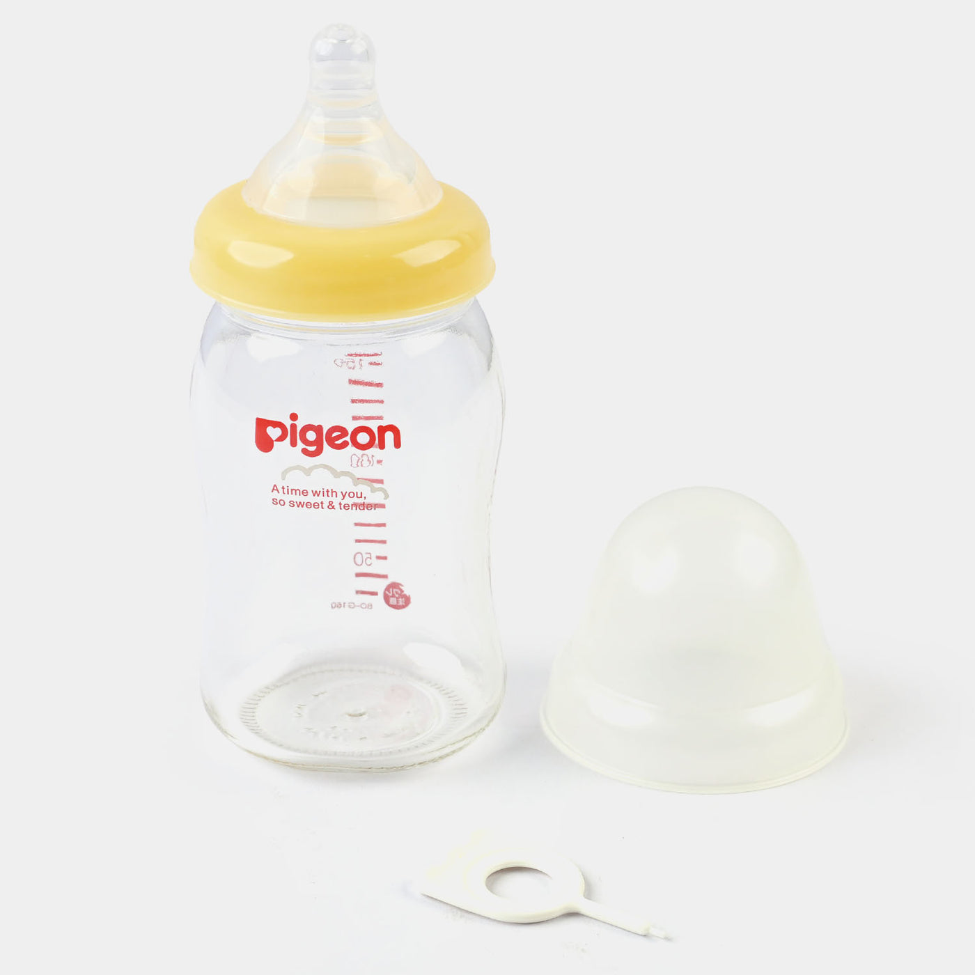 Glass Wide Neck Feeder 160Ml