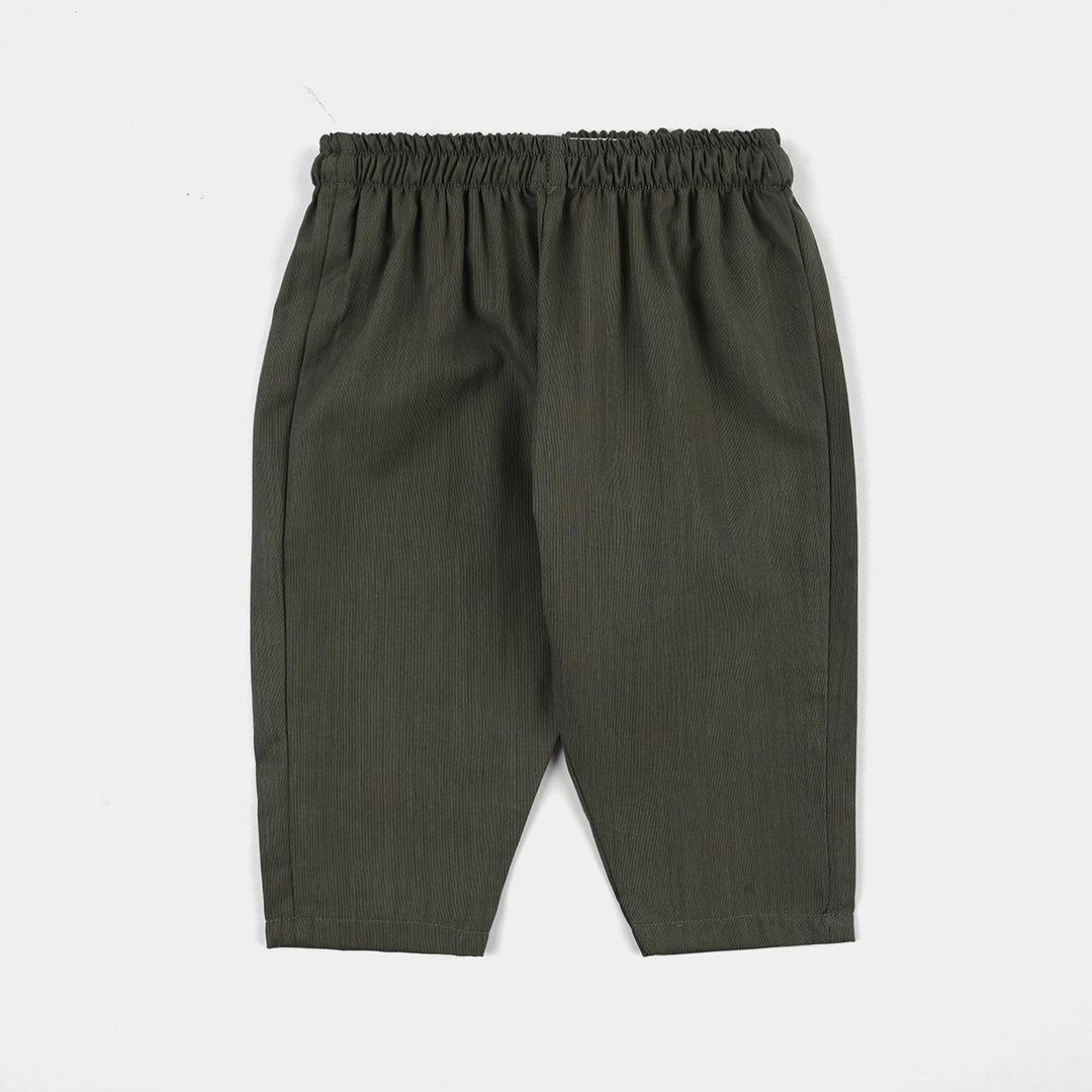 Infant Boys Poly Viscose 2Piece Suit (Dusty Olive)-GREEN