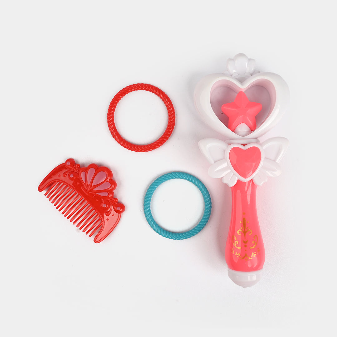 Character Transparent Bag Wiith Jewelry Set