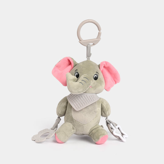 Soft Rattle Ears Elephant