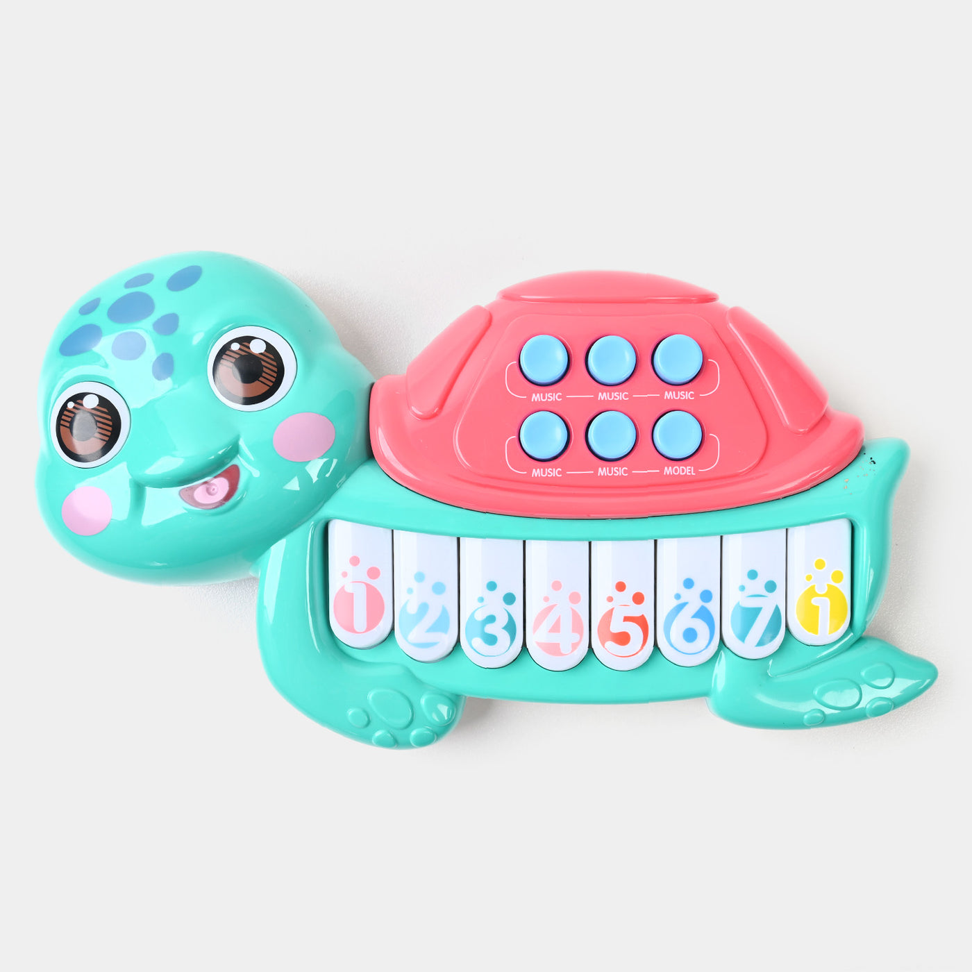 Turtle Piano With Light & Music For Kids