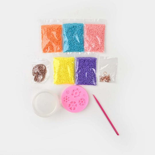 Shapeable Plastic Flower Charms Kit